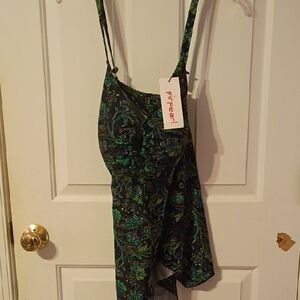 New Firpearl Floral Bathing Suit Top